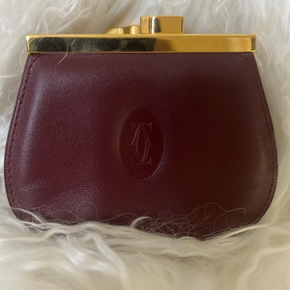 CARTIE MAST LINE LEATHER COIN CASE A++ condition